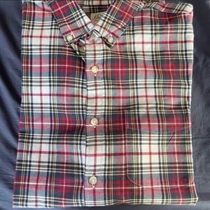 Men’s J.Crew Plaid Button Down (M)